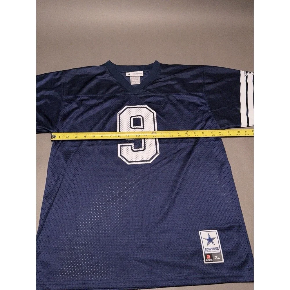 Dallas Cowboys Brand Tony Romo Blue Jersey Youth Size Extra Large XL